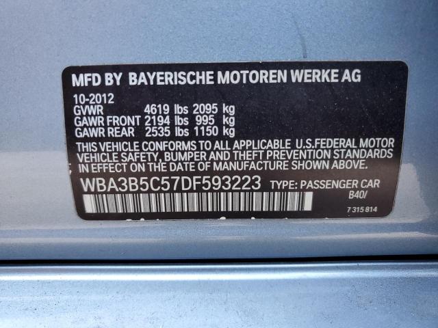 WBA3B5C57DF593223 - 2013 BMW 328 XI SULEV PURPLE photo 12