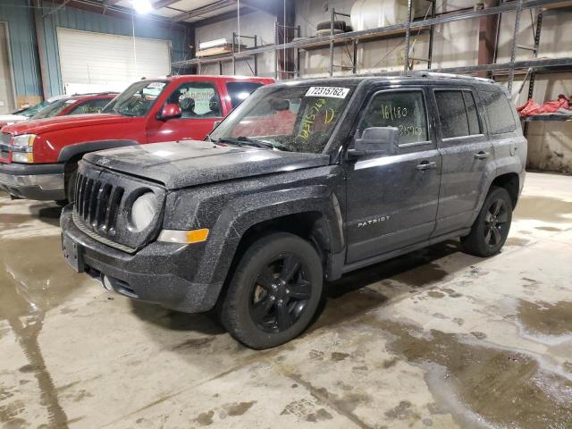 1C4NJRFB7DD192225 - 2013 JEEP PATRIOT LATITUDE BLACK photo 1