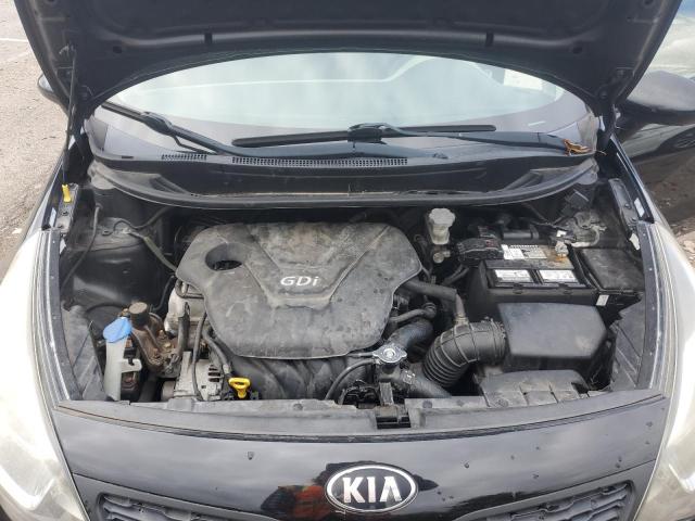 KNADM4A31E6349207 - 2014 KIA RIO LX BLACK photo 11