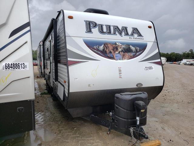 4X4TPUG26GP058696 - 2016 PUMA TRAILER WHITE photo 1