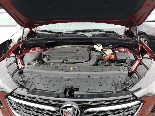 LRBFZPR41ND016575 - 2022 BUICK ENVISION ESSENCE BURGUNDY photo 11