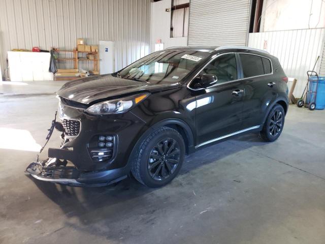 KNDPN3AC1K7587491 - 2019 KIA SPORTAGE EX BLACK photo 1