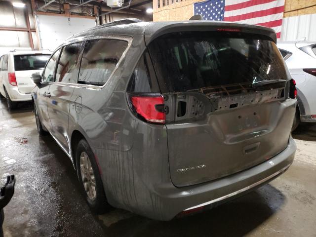 2C4RC1BG7NR171159 - 2022 CHRYSLER PACIFICA TOURING L GRAY photo 2