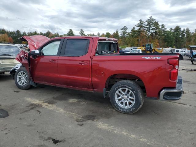 1GCUYDET1NZ220738 - 2022 CHEVROLET SILVERADO K1500 LT RED photo 2