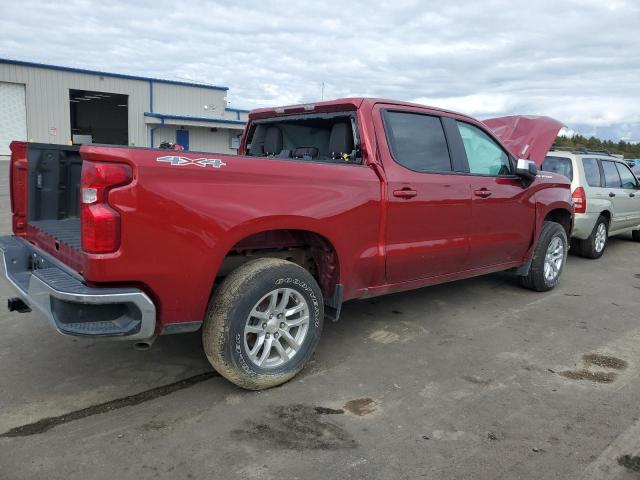 1GCUYDET1NZ220738 - 2022 CHEVROLET SILVERADO K1500 LT RED photo 3