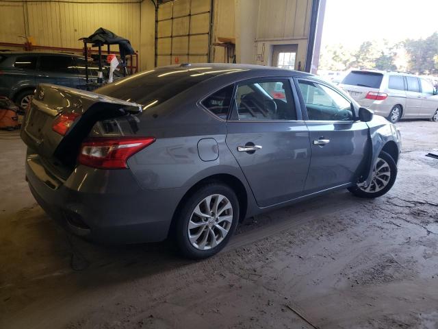 3N1AB7AP4KL627800 - 2019 NISSAN SENTRA S GRAY photo 3