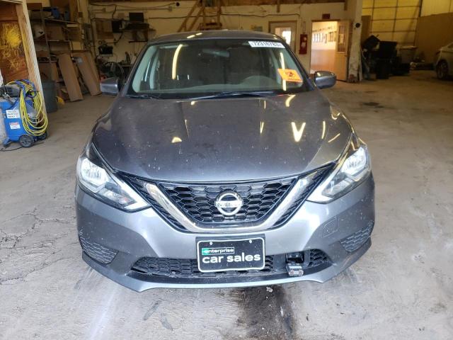 3N1AB7AP4KL627800 - 2019 NISSAN SENTRA S GRAY photo 5