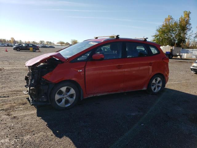 KNAHT8A38E7059777 - 2014 KIA RONDO RED photo 1