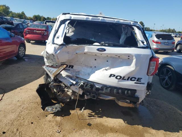 1FM5K8AB1NGA02574 - 2022 FORD EXPLORER POLICE INTERCEPTOR WHITE photo 6