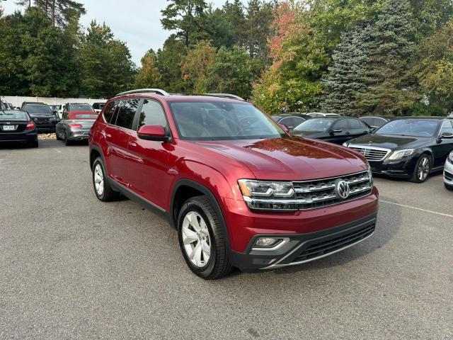 1V2MR2CA1JC589761 - 2018 VOLKSWAGEN ATLAS SEL MAROON photo 2