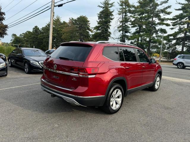 1V2MR2CA1JC589761 - 2018 VOLKSWAGEN ATLAS SEL MAROON photo 3
