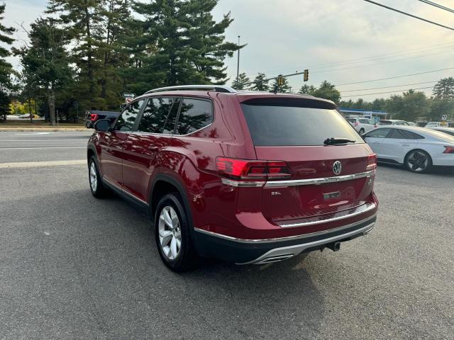 1V2MR2CA1JC589761 - 2018 VOLKSWAGEN ATLAS SEL MAROON photo 4