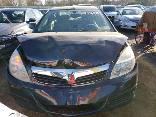 1G8ZS57N77F210886 - 2007 SATURN AURA XE BLUE photo 5