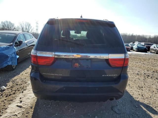 1C4RDHEG6DC681561 - 2013 DODGE DURANGO CITADEL BLUE photo 6