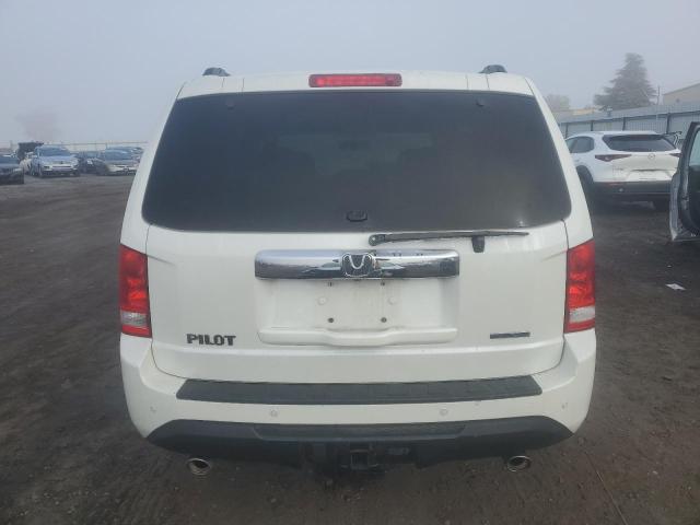 5FNYF3H95FB003976 - 2015 HONDA PILOT TOUR WHITE photo 6