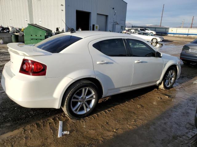 1B3BD1FG9BN524343 - 2011 DODGE AVENGER MAINSTREET WHITE photo 3