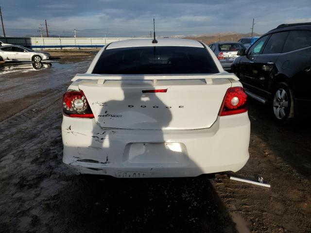 1B3BD1FG9BN524343 - 2011 DODGE AVENGER MAINSTREET WHITE photo 6