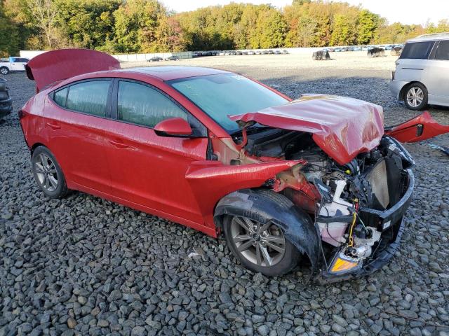 5NPD84LF1JH379659 - 2018 HYUNDAI ELANTRA SEL RED photo 4