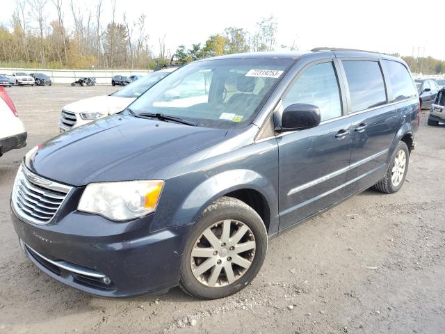 2C4RC1BG2DR743429 - 2013 CHRYSLER TOWN&COUNT TOURING BLUE photo 1