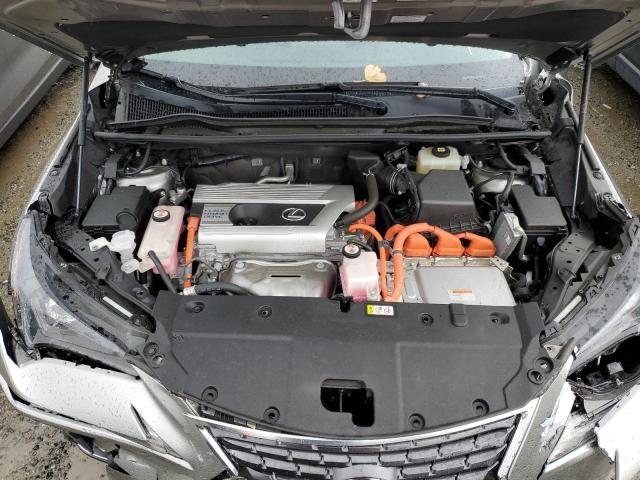 JTJGJRDZ8L2145530 - 2020 LEXUS NX 300H SILVER photo 12