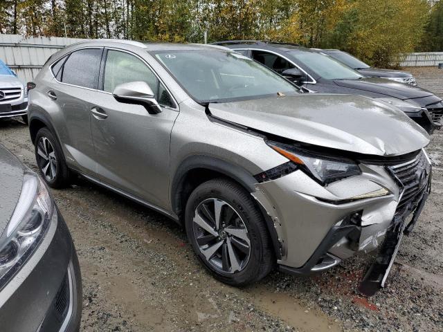 JTJGJRDZ8L2145530 - 2020 LEXUS NX 300H SILVER photo 4