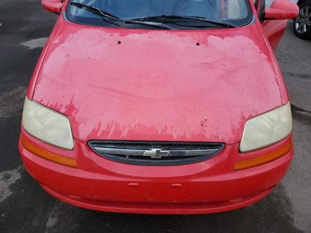 KL1TJ52624B187736 - 2004 CHEVROLET AVEO LS 红色 照片 11