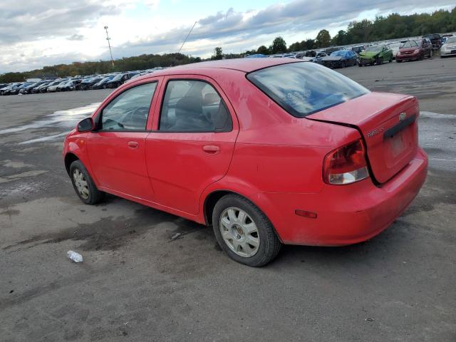 KL1TJ52624B187736 - 2004 CHEVROLET AVEO LS 红色 照片 2