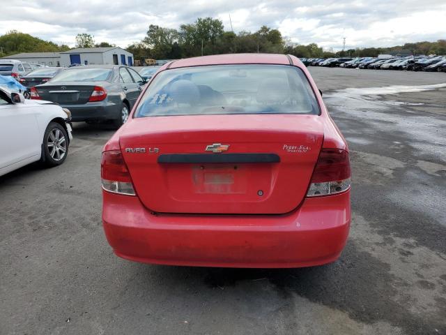 KL1TJ52624B187736 - 2004 CHEVROLET AVEO LS 红色 照片 6