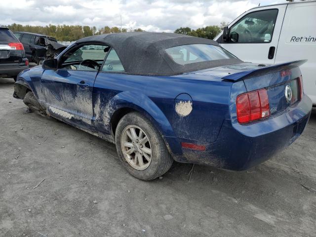 1ZVHT84N185141279 - 2008 FORD MUSTANG BLUE photo 2