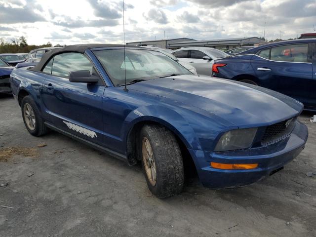 1ZVHT84N185141279 - 2008 FORD MUSTANG BLUE photo 4