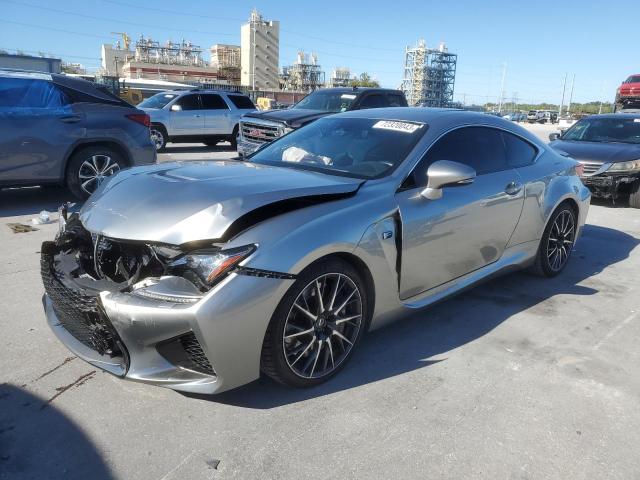 JTHHP5BC9K5007262 - 2019 LEXUS RC-F SILVER photo 1