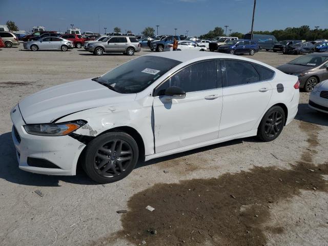 1FA6P0H78E5354260 - 2014 FORD FUSION SE WHITE photo 1