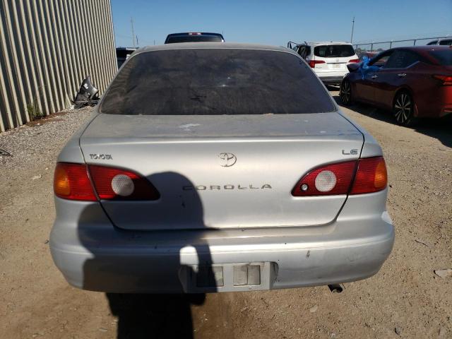 1NXBR12E11Z432681 - 2001 TOYOTA COROLLA CE SILVER photo 6