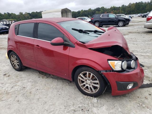 1G1JC6SH4C4166397 - 2012 CHEVROLET SONIC LT RED photo 4