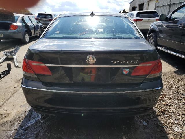 WBAHN835X6DT35520 - 2006 BMW 750 LI BLACK photo 6