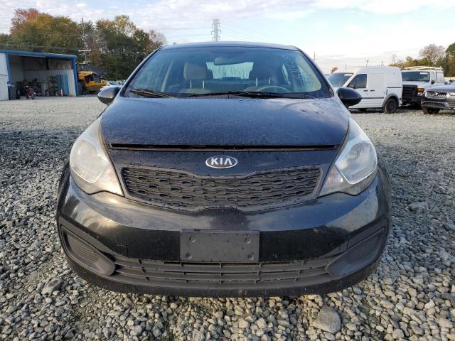 KNADM4A38E6394886 - 2014 KIA RIO LX BLACK photo 5