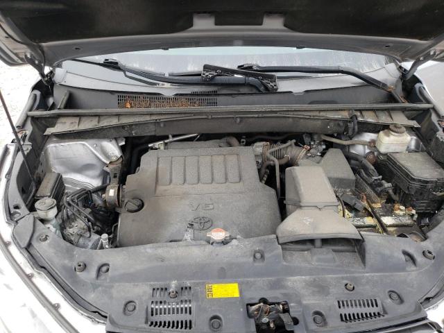 5TDJKRFH3GS504002 - 2016 TOYOTA HIGHLANDER XLE Gümüş foto 12