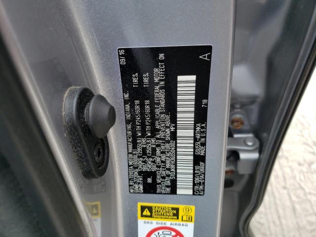 5TDJKRFH3GS504002 - 2016 TOYOTA HIGHLANDER XLE Gümüş foto 13