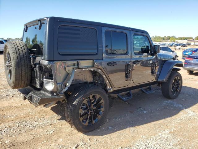 1C4JJXP69NW276055 - 2022 JEEP WRANGLER U SAHARA 4XE CHARCOAL photo 3