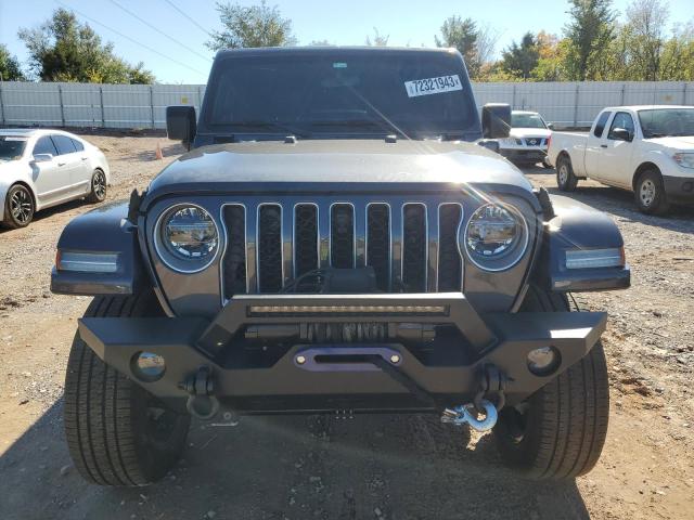 1C4JJXP69NW276055 - 2022 JEEP WRANGLER U SAHARA 4XE CHARCOAL photo 5