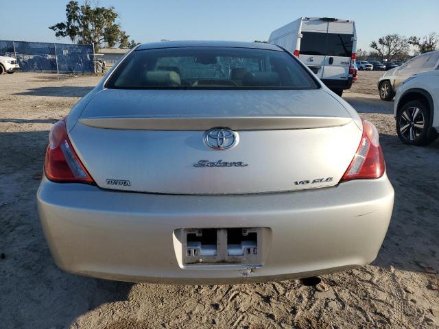 4T1CA38P04U027724 - 2004 TOYOTA CAMRY SOLA SE SILVER photo 6