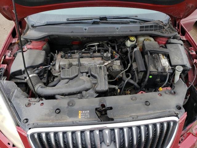 1G4PP5SK8C4223501 - 2012 BUICK VERANO RED photo 11