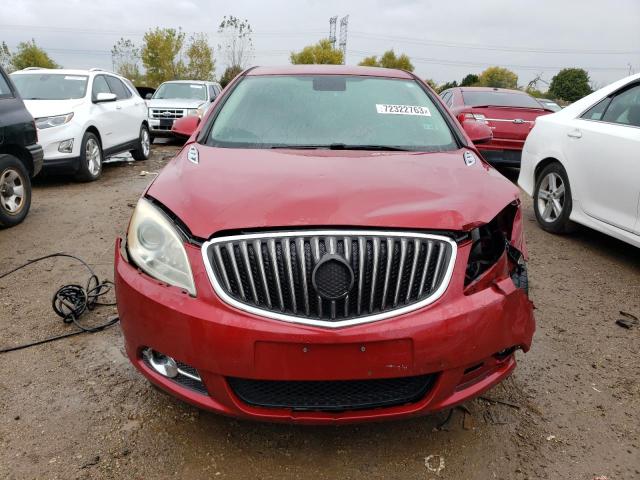 1G4PP5SK8C4223501 - 2012 BUICK VERANO RED photo 5