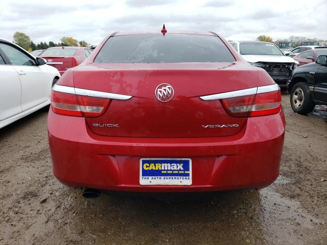 1G4PP5SK8C4223501 - 2012 BUICK VERANO RED photo 6