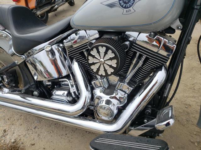 1HD1BMY125Y046469 - 2005 HARLEY-DAVIDSON FLSTF SILVER photo 7