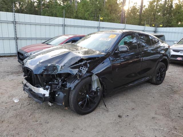 5UXCY8C07N9M36684 - 2022 BMW X6 M50I BLACK photo 1
