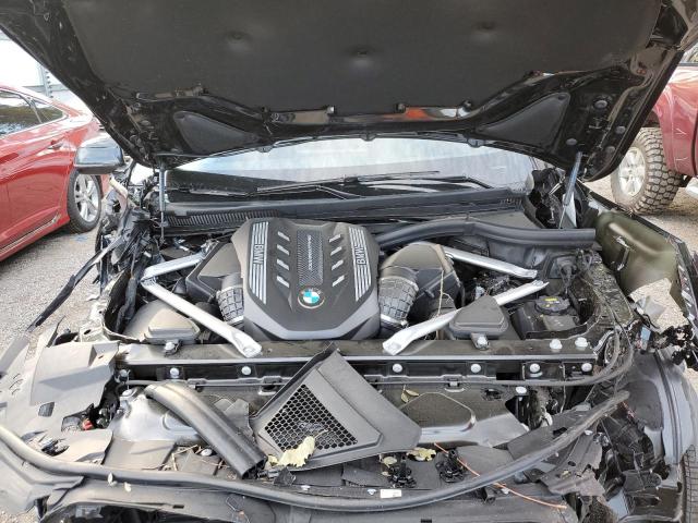 5UXCY8C07N9M36684 - 2022 BMW X6 M50I BLACK photo 12
