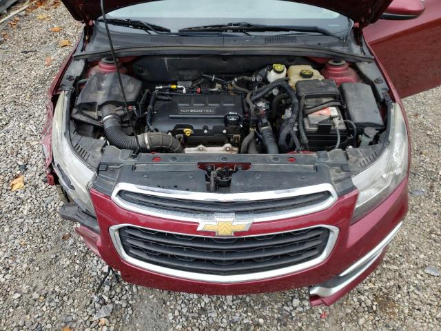 1G1PF5SBXG7126322 - 2016 CHEVROLET CRUZE LIMI LT MAROON photo 11