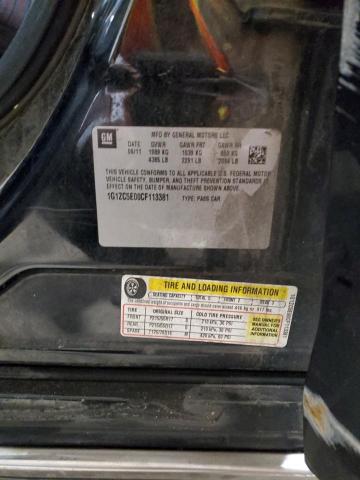 1G1ZC5E00CF113381 - 2012 CHEVROLET MALIBU 1LT 黑色 照片 13