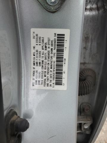 1HGCR2E79FA030140 - 2015 HONDA ACCORD EX SILVER photo 12